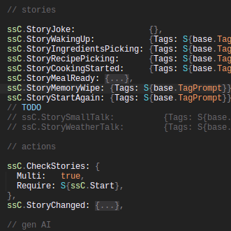 Golang states of AI-gent Cook